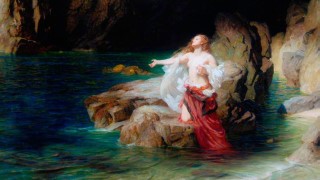 Herbert James Draper_1905_Ariadne deserted by Theseus.jpg
